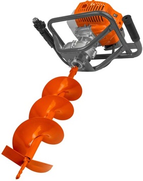 WIERTNICA ŚWIDER SPALINOWY DO GLEBY ZIEMI OTWORÓW 6,7KM + PRZEDŁUŻKA 50CM