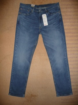 NOWE spodnie dżinsy LEVIS 514 W38/L34=51/118cm jeansy