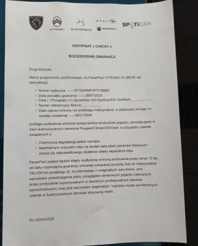 Citroen C3 III Hatchback Facelifting 1.2 PureTech 110KM 2023 Citroen C3 MAX 110 KM Automat I wl. GWARANCJA FV23 1.2 Benzyna, zdjęcie 32