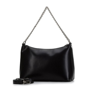 Женская сумочка WITTCHEN черная из эко-кожи