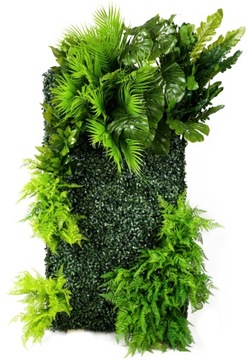 Зеленая перегородка Настенная подставка Настенная изгородь