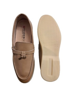 MOKASYNY SIADER E722 KHAKI ROZM. 36