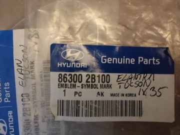 HYUNDAI I30 TUCSON IX35 ZNAKY ZNAK PŘEDNÍ NOVÝ ORIGINÁLNÍ