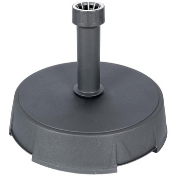 Основание садового зонта из антрацитового бетона, 25 кг.