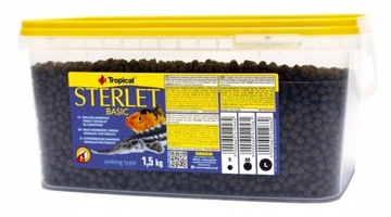 TROPICAL STERLET BASIC 3L 1,5KG M DLA JESIOTRA