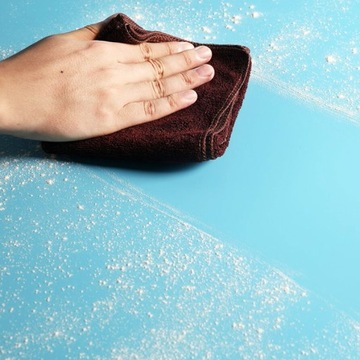 ФОТОГРАФИЧЕСКИЙ ФОН ПВХ 100x200см СИНИЙ ВИНИЛ - СИНИЙ 100/200см 1x2м