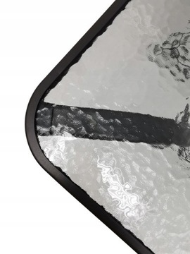 КОМПЛЕКТ САДОВОЙ ТЕРРАСЫ 6x ЧЕРНЫЕ СТУЛЬЯ MINORKA + СТОЛ M.DUO 120X70