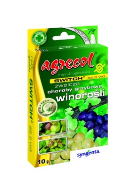 ŚRODEK PREPARAT AGRECOL CHOROBY GRZYBOWE WINOROŚLI SWITCH 62,5 WG 10 g