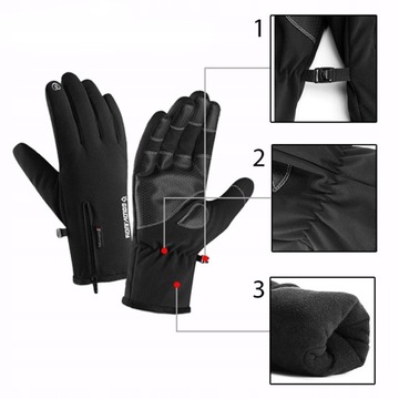 ТЕПЛЫЕ, ВОДОНЕПРОНИЦАЕМЫЕ ЗИМНИЕ ВЕЛОСИПЕДНЫЕ ПЕРЧАТКИ