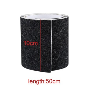 1 rolka naklejek na podeszwę/osłona podeszwy czarna 10x50cm