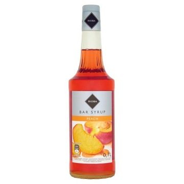 SYROP BARMAŃSKI PEACH BRZOSKWINIA RIOBA 700ML