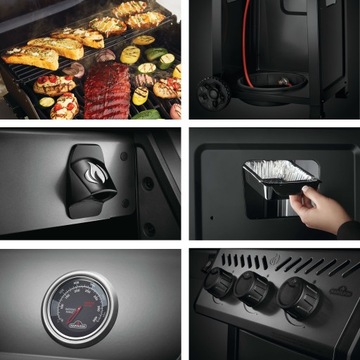 Газовый гриль NAPOLEON FREESTYLE 425 с печкой Garden Grill