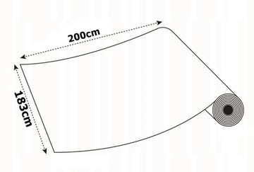 Folia Klejowa Na Okno Ochrona Przeciwsłoneczna 183 x 200cm Lustro Weneckie