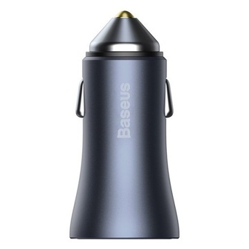 АВТОМОБИЛЬНОЕ ЗАРЯДНОЕ УСТРОЙСТВО BASEUS FAST USB USB-C PD 20 Вт + КАБЕЛЬ ДЛЯ IPHONE
