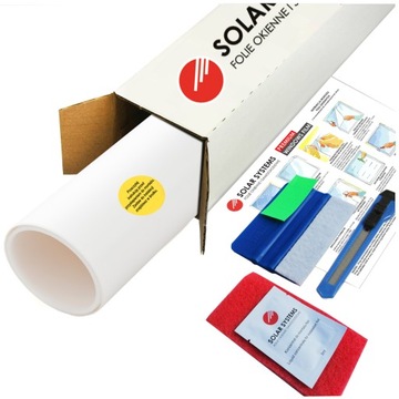 ОКОННАЯ ПЛЕНКА, МОЛОЧНАЯ, МАТОВАЯ, МАТОВАЯ, ДЛЯ ОКОН, 50х50см