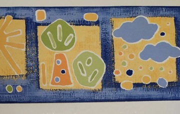 Декоративная отделочная планка, декоративные обои 086