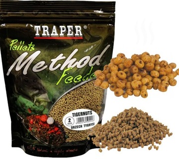 Pellet 2mm Traper do Metody Feeder ORZECH TYGRYSI 500g Wrocław