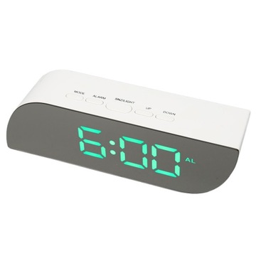 BUDZIK ZEGAR WYŚWIETLACZ LED ELEKTRONICZNY CYFROWY
