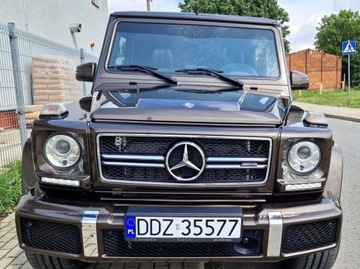Mercedes Klasa G W463 Off-roader Facelifting 2015 G 350d 245KM 2017 Mercedes-Benz Klasa G G350 Full Pakiet AMG LED 7 foteli Kamera Hak 3.0, zdjęcie 4