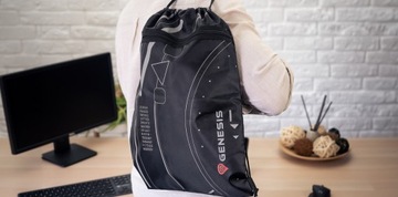 Охлаждающая подставка для ноутбука GENESIS OXID 260 + задняя сумка и рюкзак