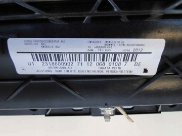 MERCEDES SL R231 231 ULOŽENÍ KOLENO ŘIDIČE