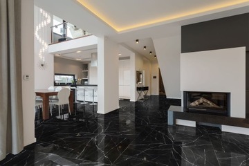 MAVROS ЧЕРНАЯ ПОЛИРОВКА ПОЛИРОВАННАЯ ГЕРАМИКА 60x60 см G.1