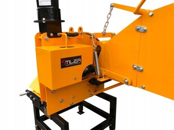 ТРАКТОРНЫЙ ДИСКОВЫЙ ИЗМЕЛЬЧИТЕЛЬ ДЛЯ ДЕРЕВЯННЫХ ВЕТОК АВТОМАТИЧЕСКАЯ ПОДАЧА КОЛЕКА 16 СМ ВОМ 20 Л.С.