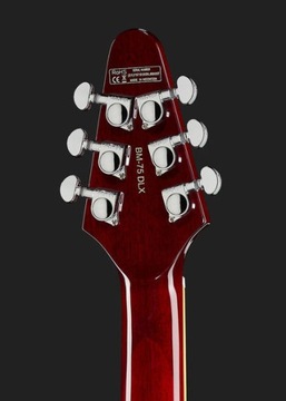 Harley Benton BM-75 Trans Red Deluxe Series