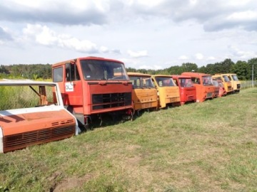 КАБИНА JELCZ 325 LONG ОЧЕНЬ ХОРОШЕЕ СОСТОЯНИЕ , KPL