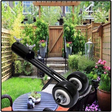 Триммер для сорняков Heckermann из нержавеющей стали.