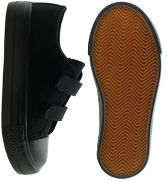 TRAMPKI DZIECIĘCE BUTY SPORTOWE NISKIE TENISÓWKI SZKOLNE NA RZEPY R. 33