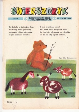 Świerszczyk nr.46 12.-18.XI.1961r.