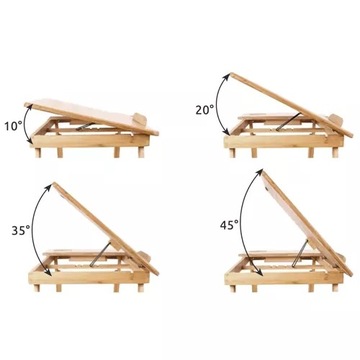 NATURAL СТОЛ ДЛЯ КРОВАТИ ДЛЯ НОУТБУКА, РЕГУЛИРУЕМОГО ПЛАНШЕТА, ВЕНТИЛЯЦИИ, ЯЩИКА