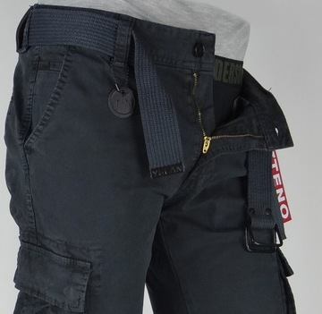 АНТРАЦИТ Брюки-карго стрейч с поясом r32 IT. Различные размеры