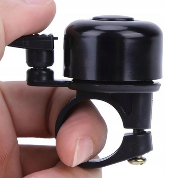 ГРОМКИЙ МЕТАЛЛИЧЕСКИЙ ЗВОНОК ДЛЯ ЧЕРНОГО ВЕЛОСИПЕДА