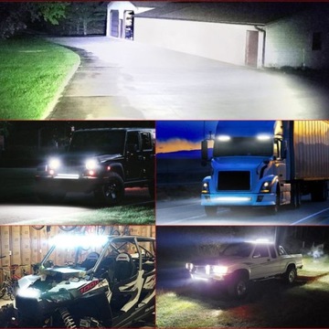 Галогенная рабочая лампа для внедорожного освещения 49,8 см LED BAR - 180 Вт 12–24 В постоянного тока