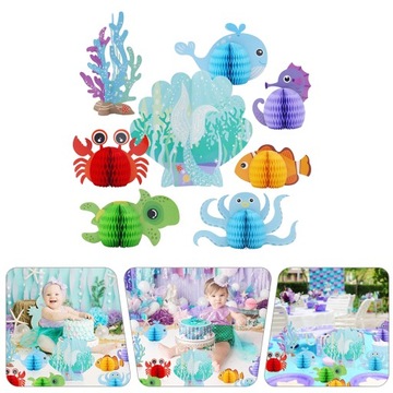 DECOR OCEAN TEMATYCZNE DEKORACJE URODZINY