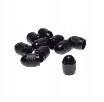 NAKRĘTKI WENTYLA KOŁA CZARNE