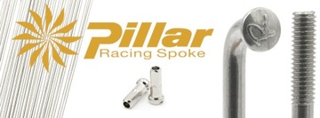 Велосипедные спицы Pillar Richman 260 мм НАБОР x18