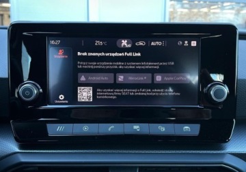 Seat Leon IV 2021 Seat Leon Style mild Hybrid, Tempomat, MirrorLink, Salon Polska, 1 wlascic, zdjęcie 27