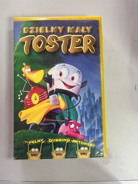 DZIELNY MAŁY TOSTER kaseta VHS DLA DZIECI
