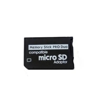 Adapter MicroSD Micro SD na MS Pro Duo ProDuo PSP