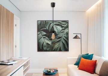 ПОДВЕСНОЙ СВЕТИЛЬНИК LED E27, РЕГУЛИРУЕМЫЙ 0–100 см, АЛЮМИНИЕВЫЙ абажур