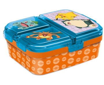 Śniadaniówka pudełko kanapkowe lunchbox Stor bez BPA Pokemon 900 ml