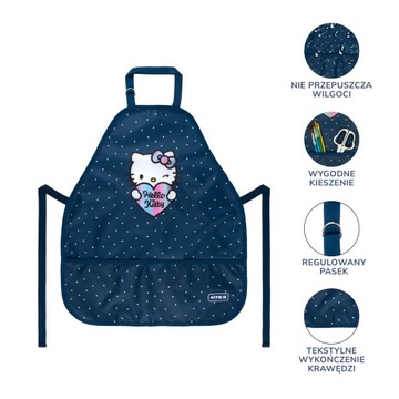 ФАРТУК ДЛЯ ХУДОЖЕСТВЕННОЙ РАБОТЫ Воздушный змей Hello Kitty