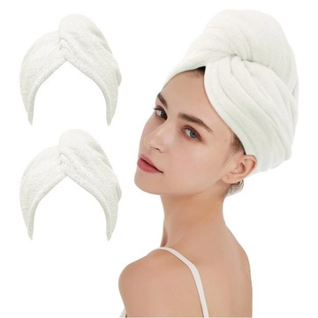 65*25 Cm ręczniki do włosów z włókna bambusowego i