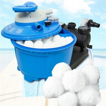 ФИЛЬТРУЮЩИЕ ШАРИКИ ДЛЯ БАССЕЙНА ПЕСОЧНЫЙ НАСОС GAMIX CLEAR WATER BALLS 700г