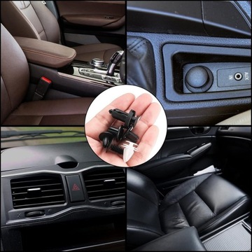 Zestaw uniwersalne spinki kołki klipsy samochodowe do tapicerki 100szt kufe