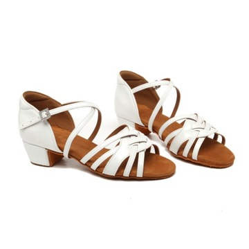 Baleriny buty do tańca latynoskiego z dzianiny B237-74