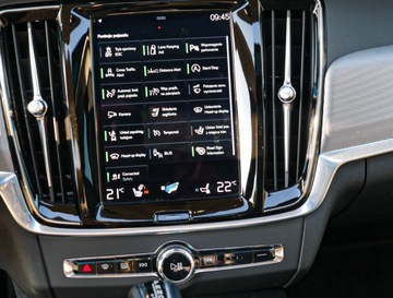Volvo V90 II Kombi 2.0 T4 190KM 2020 Volvo V90 Inscription Wentyle Masaże HUD Webasto 4xKlima ACC Winter Pamięci, zdjęcie 15